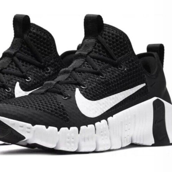 Nike Other - Nike Free Metcon 3 Mens Training Shoes Black White CJ0861-010 NEW Size 1…